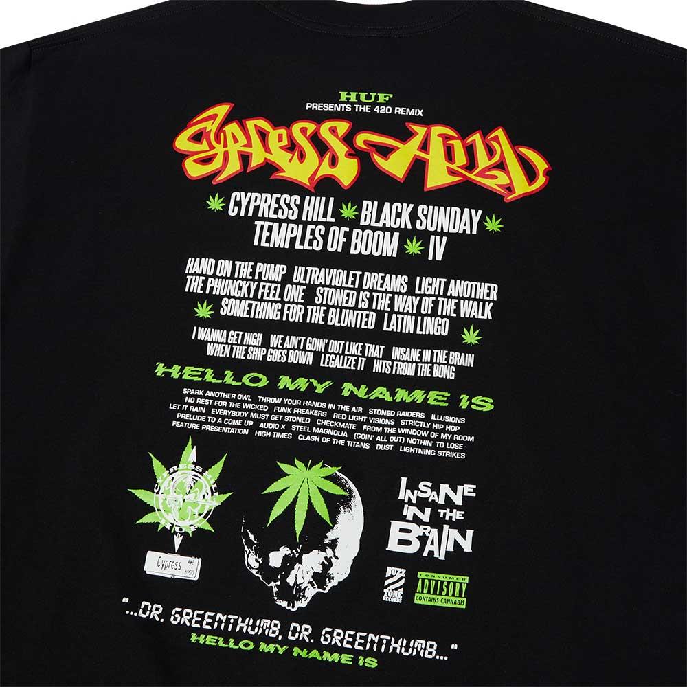 HUF x Cypress Hill Dr Greenthumb T-shirt - Black - Image 4