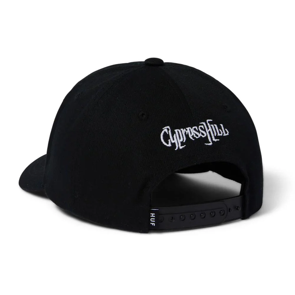 HUF x Cypress Hill Insane Snapback Cap - Black - Image 2