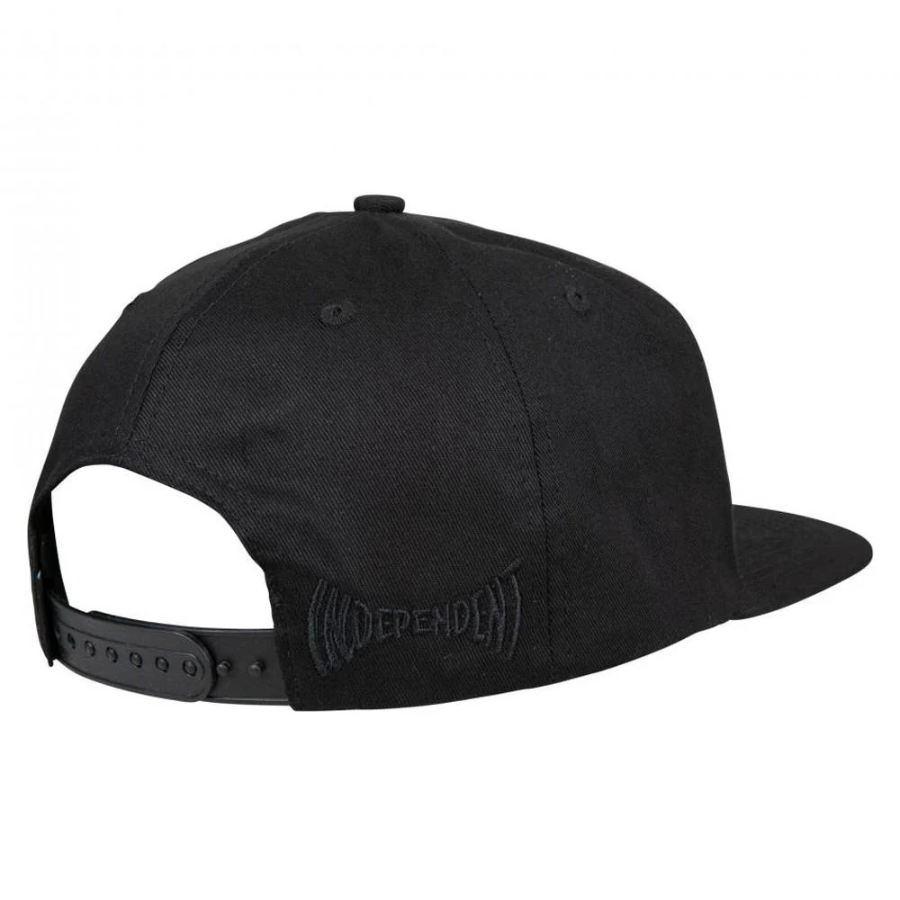 Independent Cant Be Beat 78 Snapback Cap - Black - Image 2