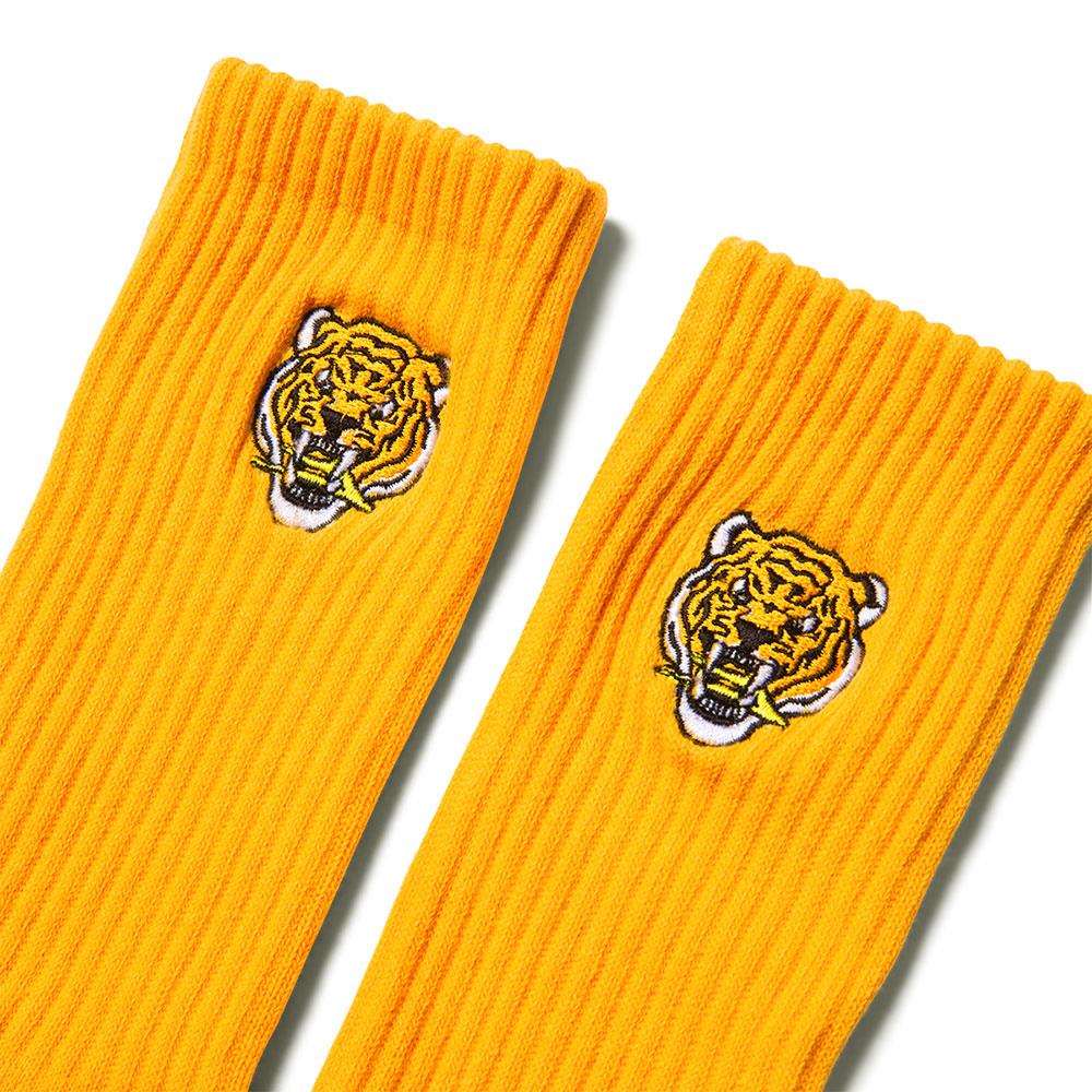 Lakai Bengal Crew Socks - Yellow - Image 2
