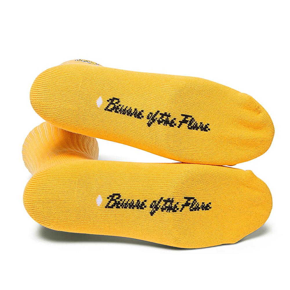 Lakai Bengal Crew Socks - Yellow - Image 3