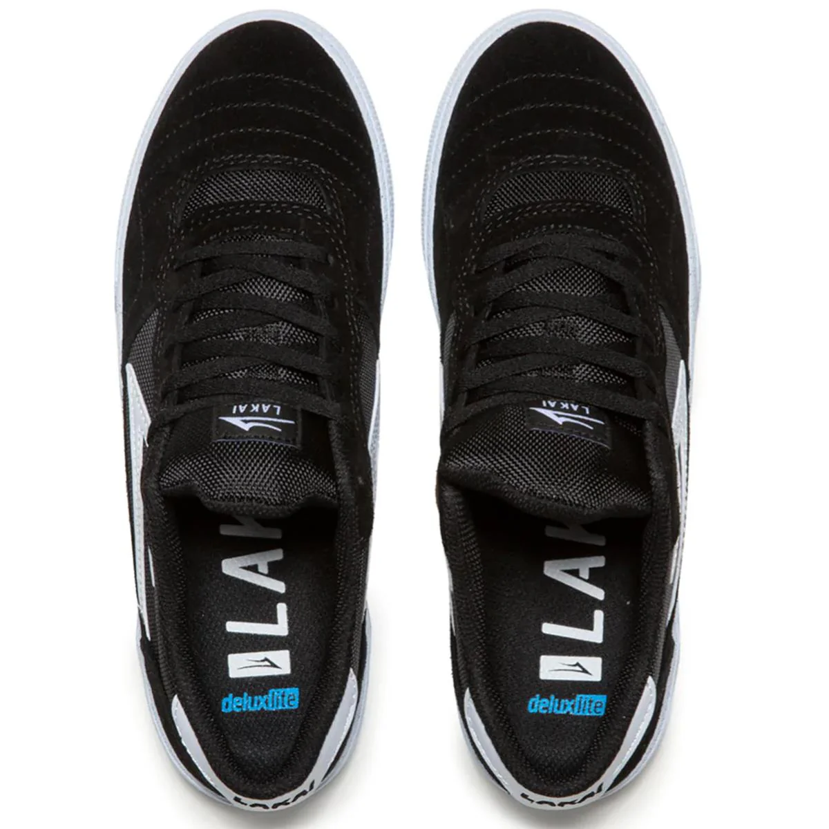 Lakai Cambridge - Black/White Suede - Image 3