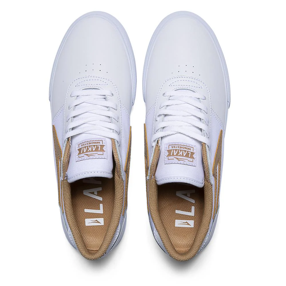 Lakai Manchester - White Leather - Image 3