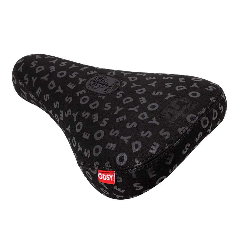 Odyssey 40th Anniversary 'Alphabet Soup' Fat Pivotal Seat - Black Suede - Image 2