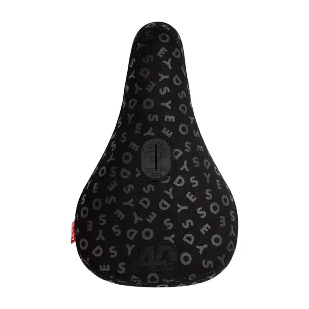Odyssey 40th Anniversary 'Alphabet Soup' Fat Pivotal Seat - Black Suede - Image 4