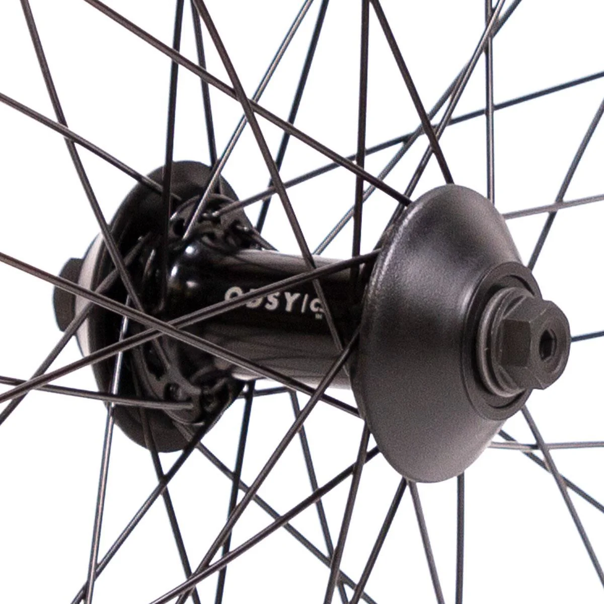 Odyssey C5 / Cinema 333 Custom Front Wheel - Black - Image 2