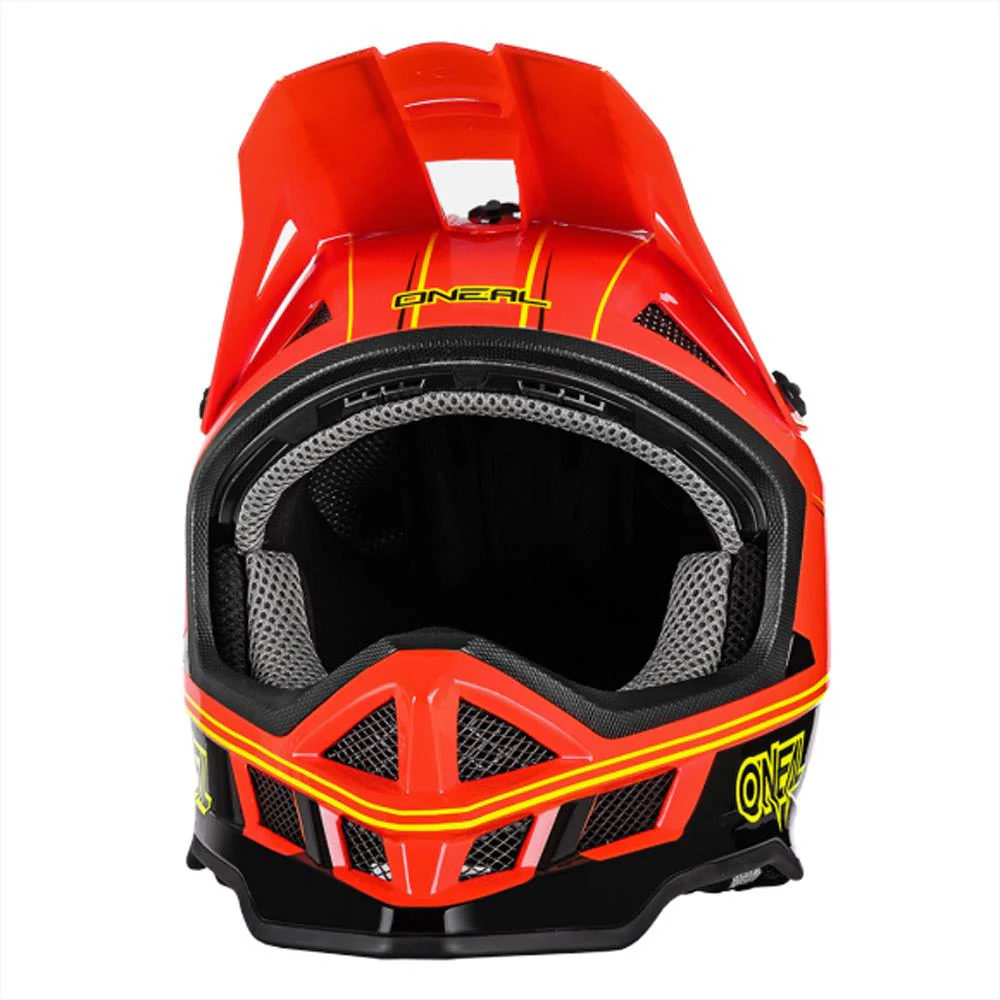O'Neal Blade Charger Race Helmet - Neon Red - Image 3