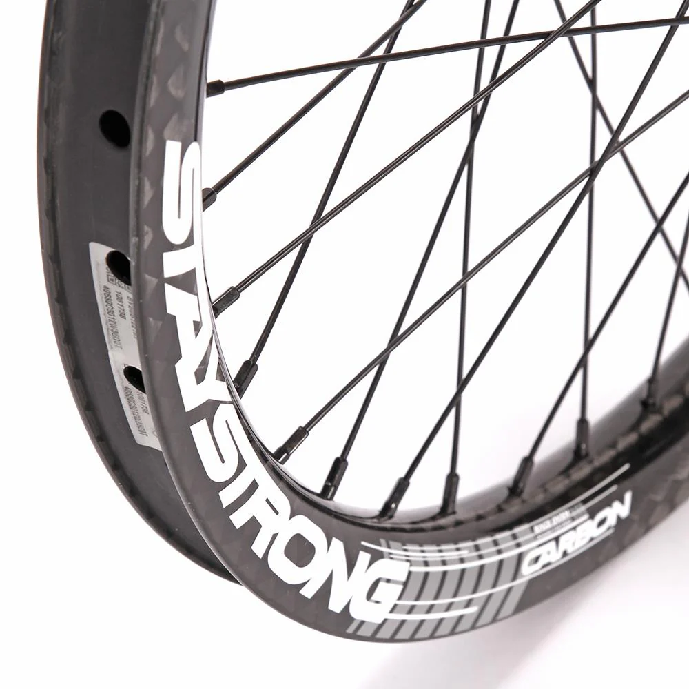 Onyx BMX Ultra Disc ISO HG / Stay Strong Carbon V3 Pro 1.75 Custom Race Wheelset - Polished - Image 4