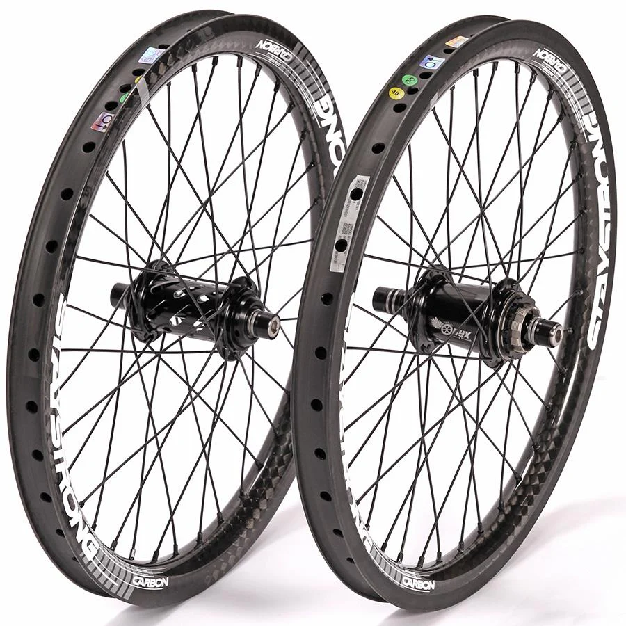 Onyx BMX Ultra HG / Stay Strong Carbon V3 Pro 1.75 Custom Race Wheelset - Image 7