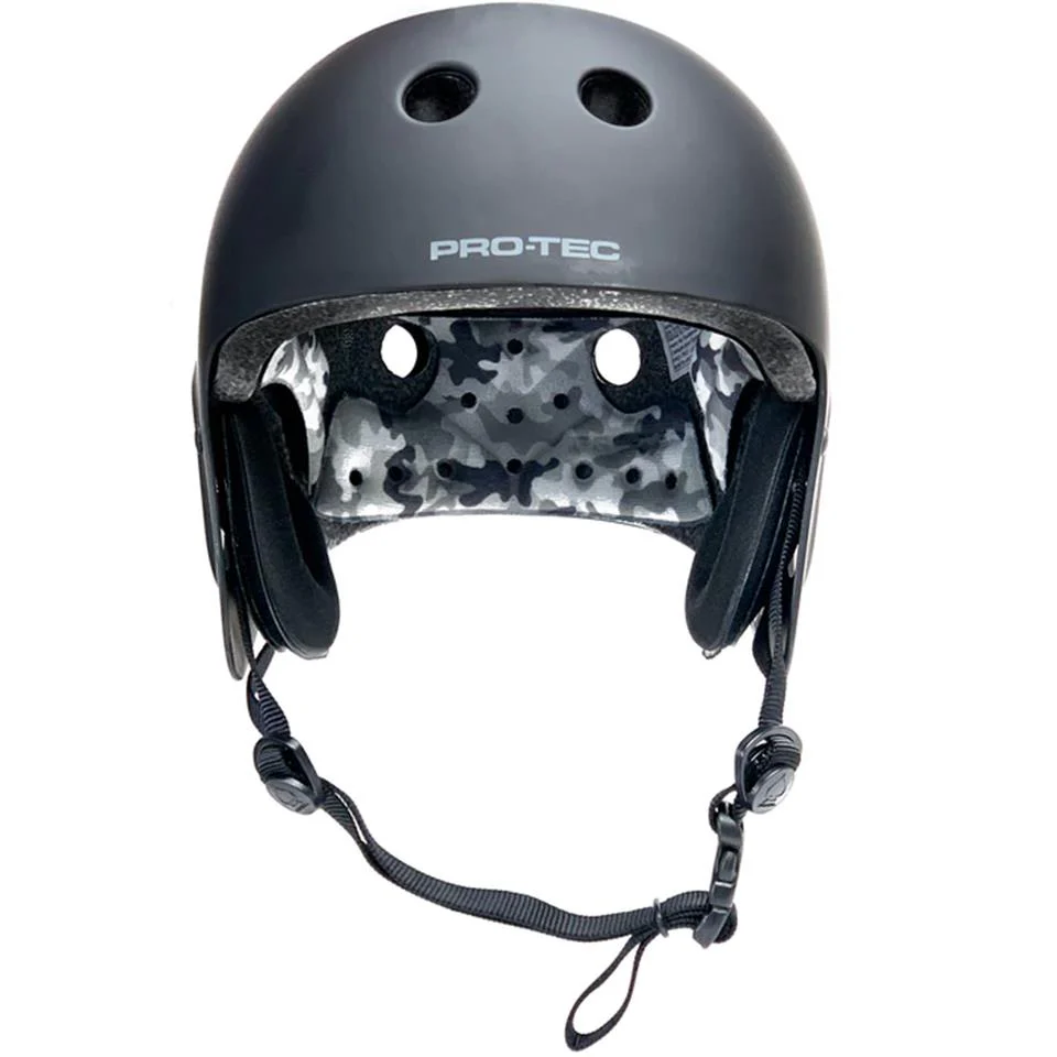 Pro-Tec Full Cut Cult Helmet - Matte Black & Camo - Image 3