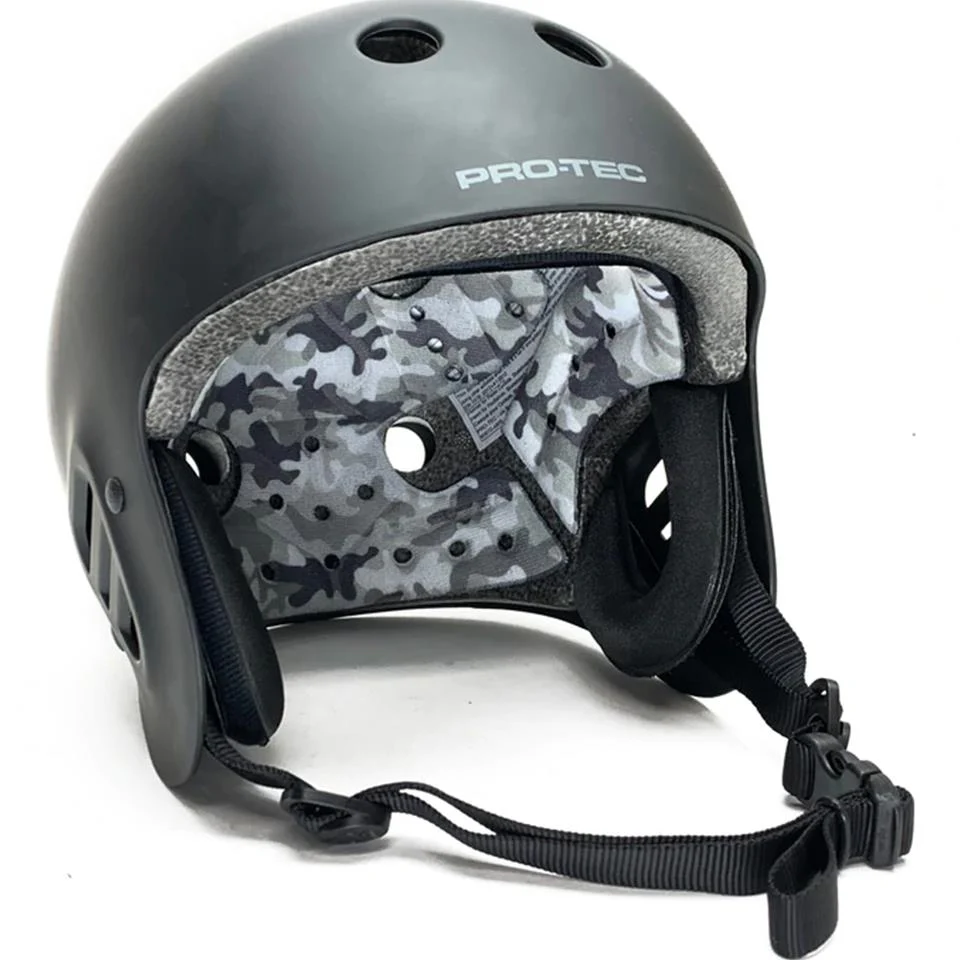 Pro-Tec Full Cut Cult Helmet - Matte Black & Camo - Image 4