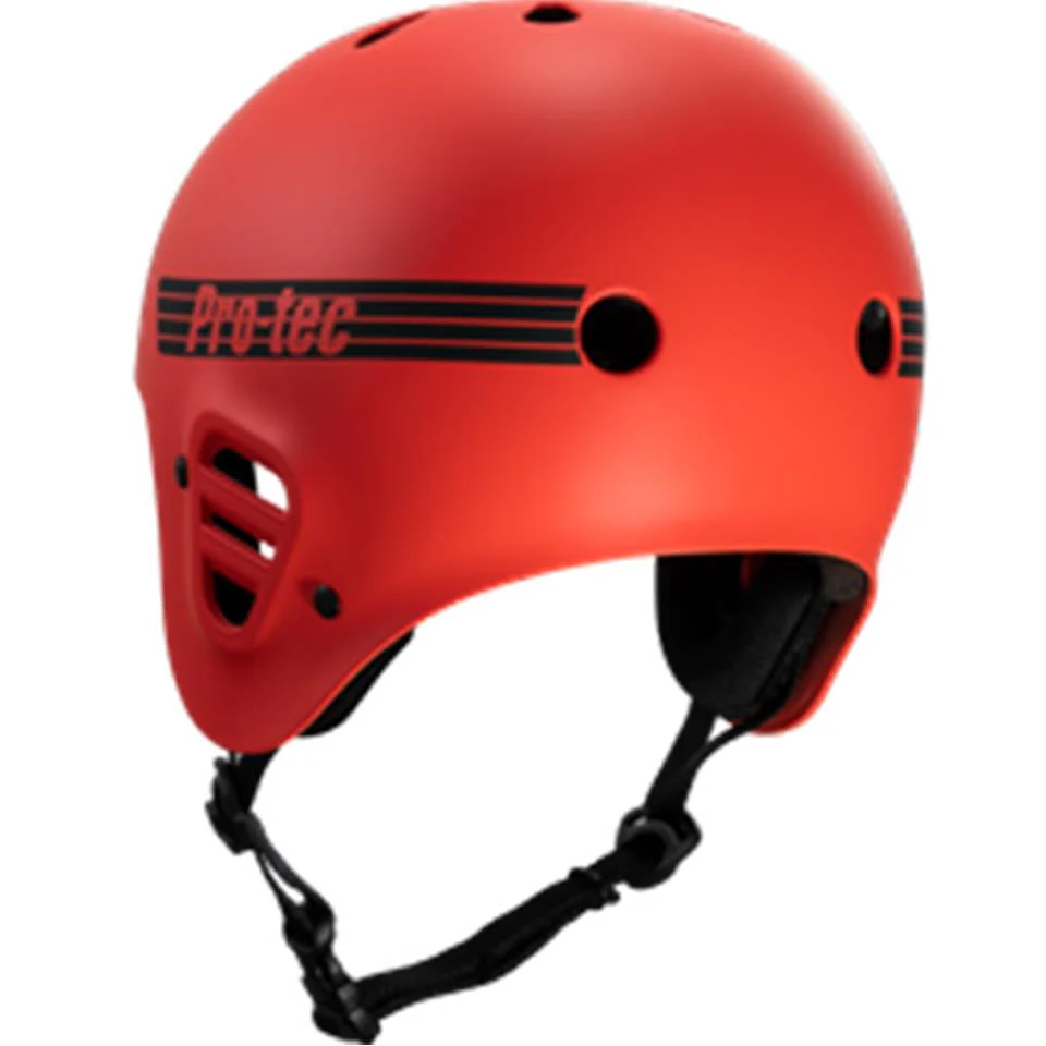 Pro-Tec Full Cut Helmet - Matte Bright Red - Image 2