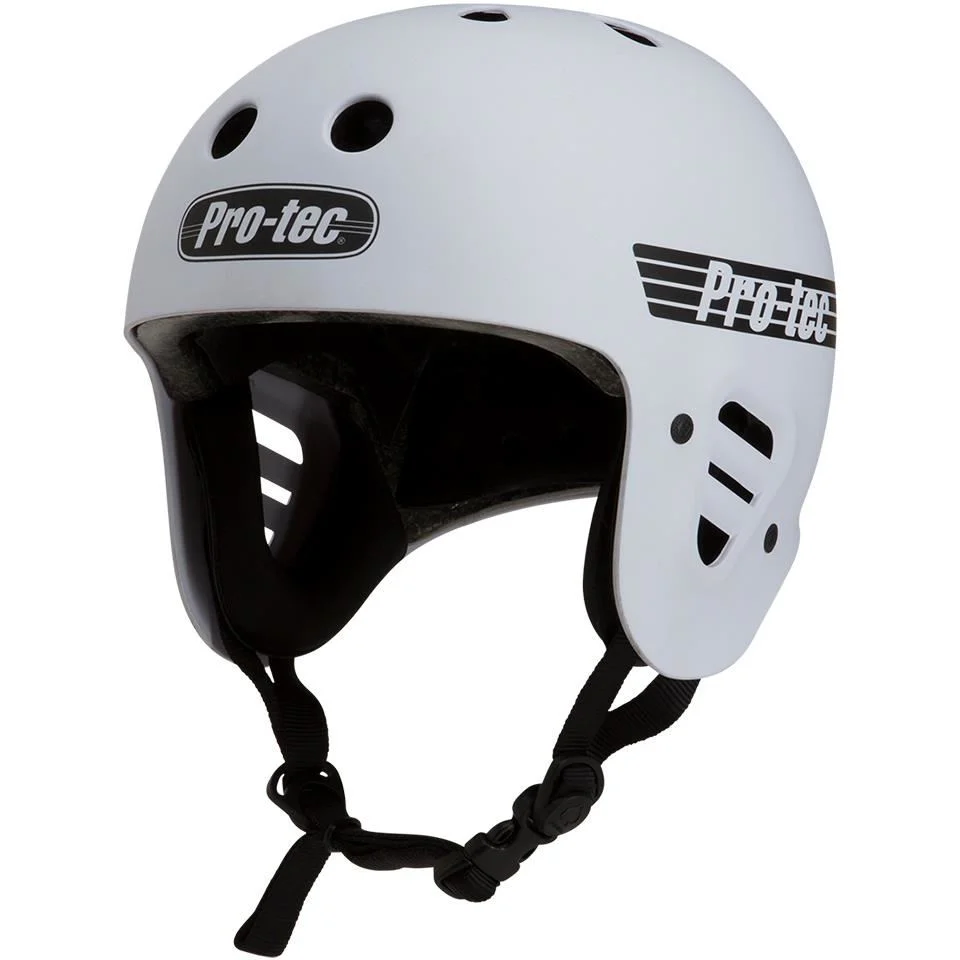 Pro-Tec Full Cut Helmet - Matte White - Image 3
