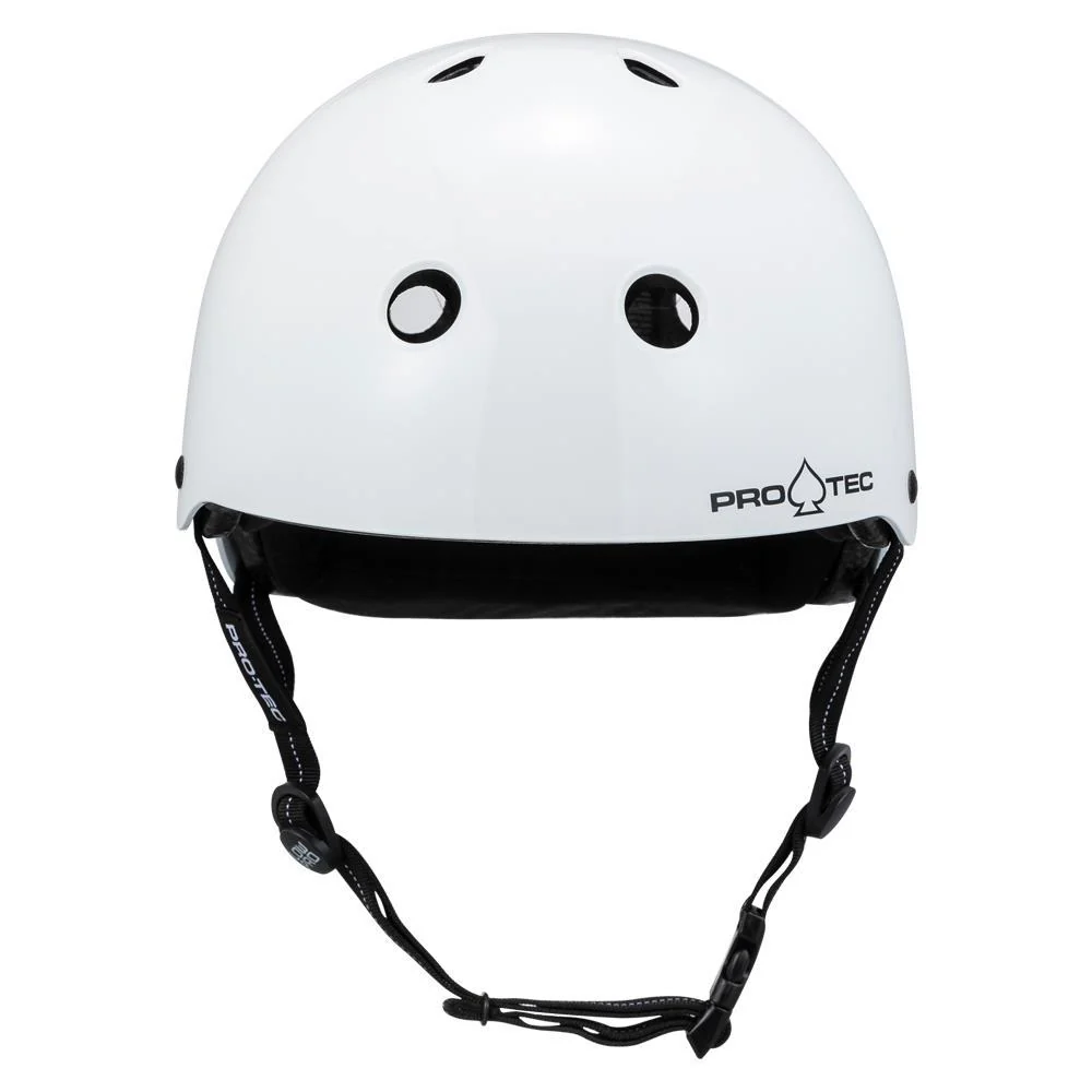 Pro-Tec Low Pro Helmet - Gloss White - Image 3