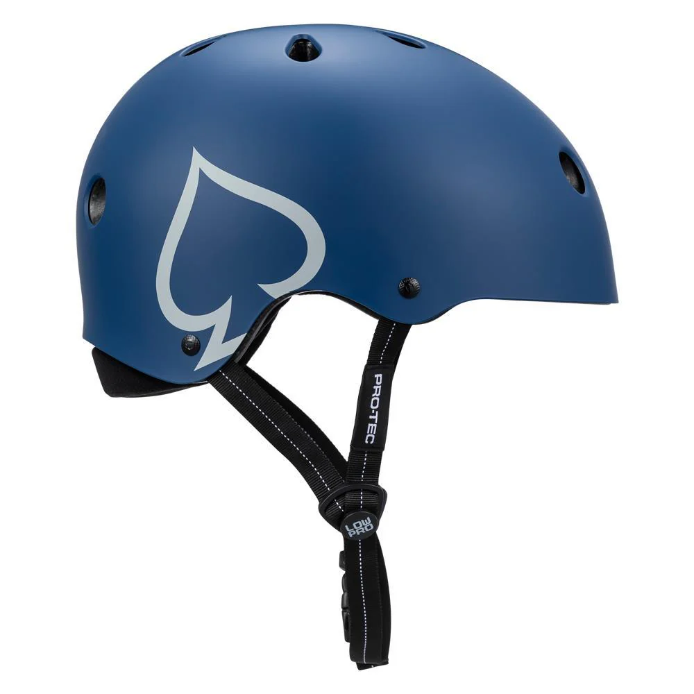 Pro-Tec Low Pro Helmet - Matte Blue - Image 3