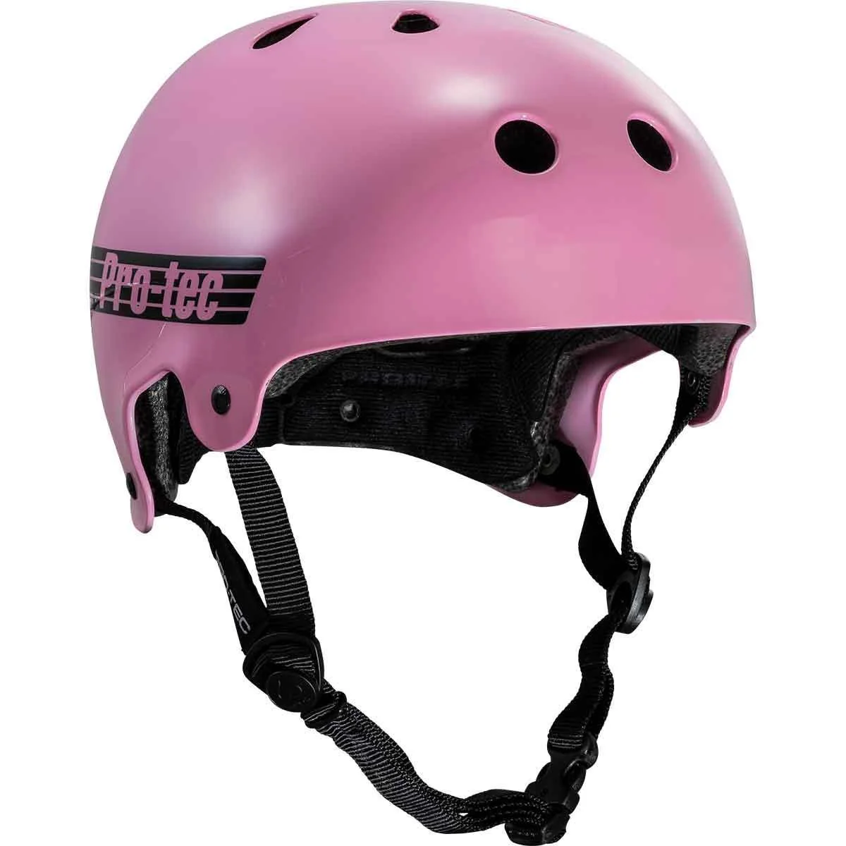 Pro-Tec Old School Helmet - Gloss Pink - Image 2