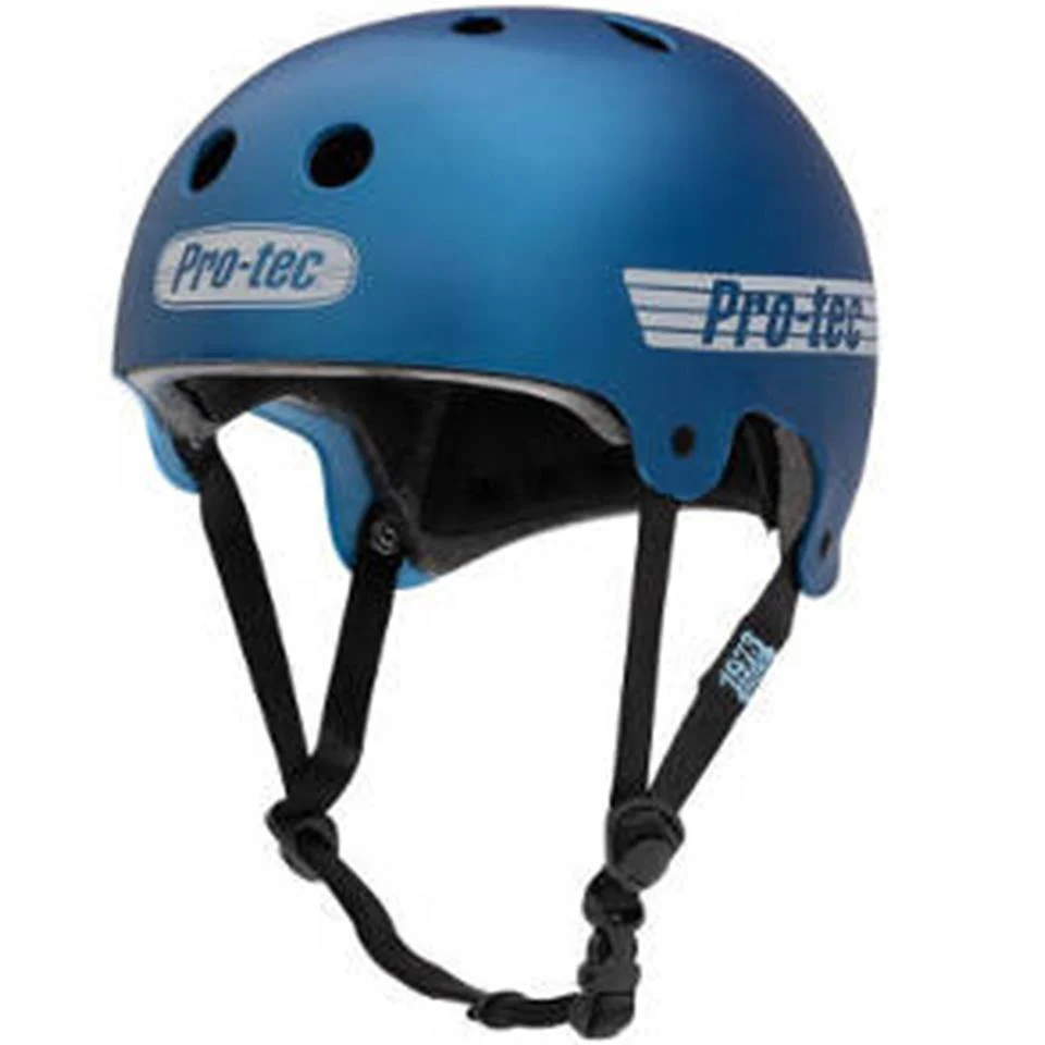 Pro-Tec Old School Helmet - Matte Metallic Blue - Image 2