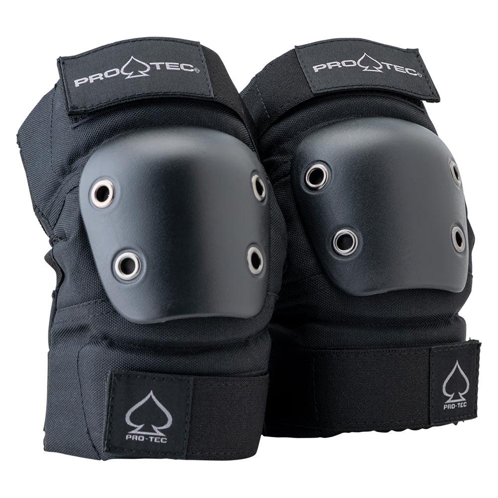 Pro-Tec Pads Street Adult 3-Pack Pad Set Open - Black - Image 3