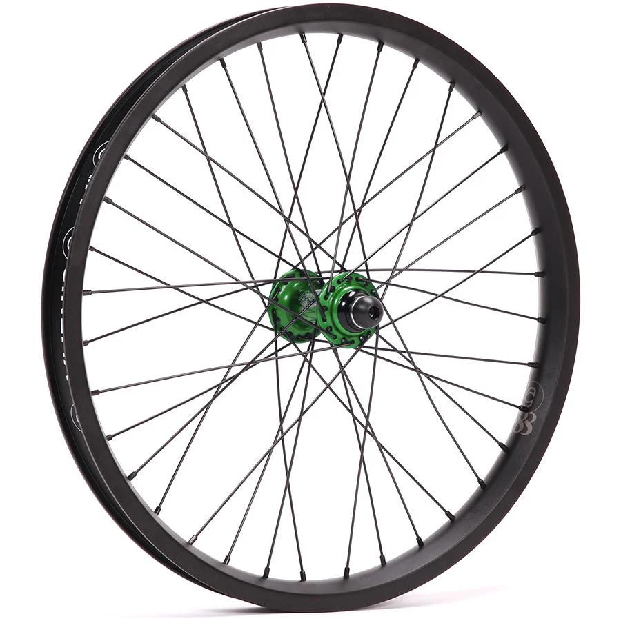 Profile Elite / Cinema 888 / Titanium Spokes Front Custom Wheel - Image 3
