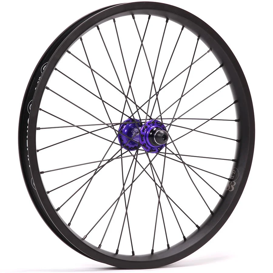 Profile Elite / Cinema 888 / Titanium Spokes Front Custom Wheel - Image 5