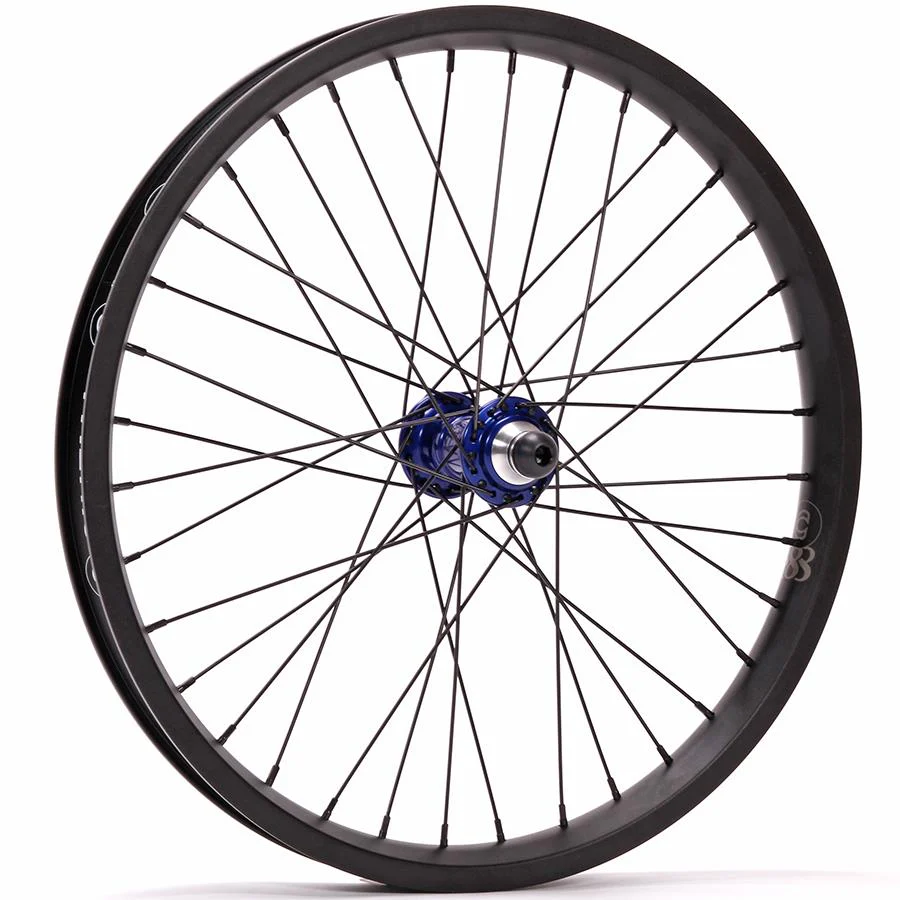 Profile Mini / Cinema 888 / Titanium Spokes Front Custom Wheel - Image 11