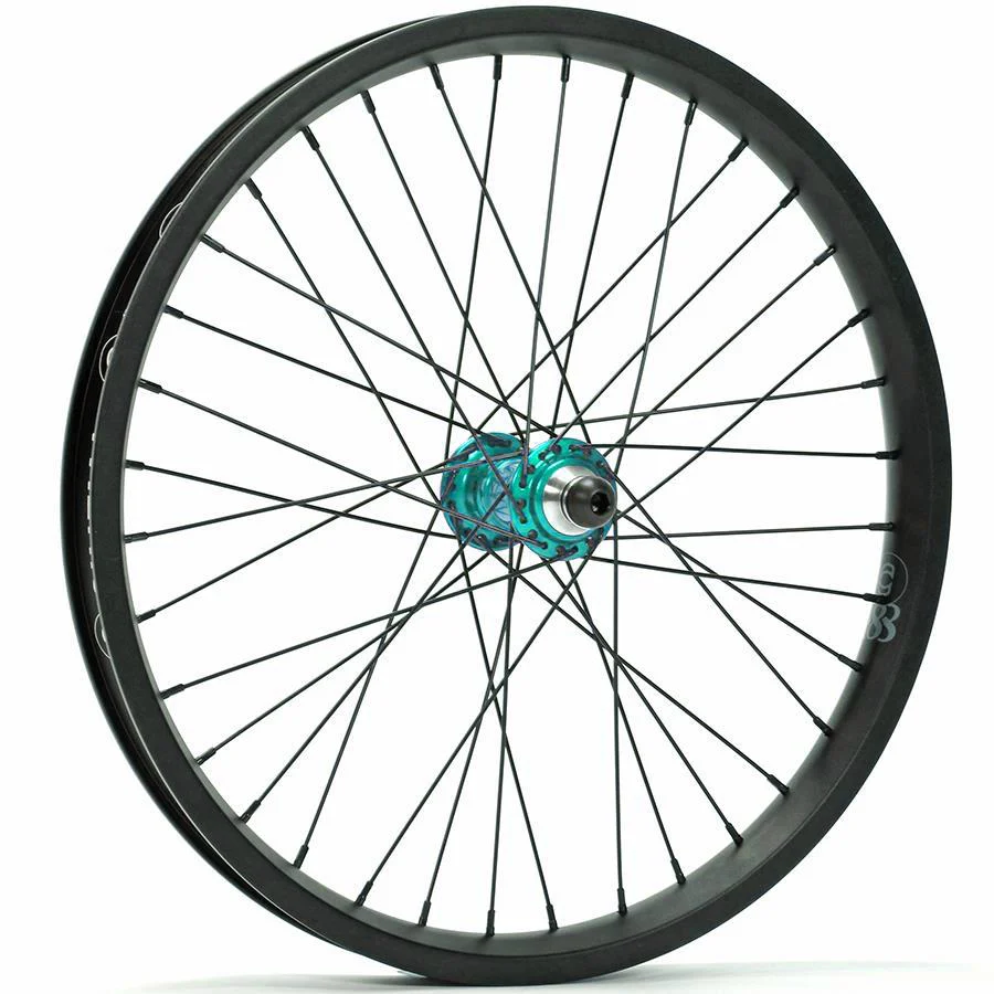 Profile Mini / Cinema 888 / Titanium Spokes Front Custom Wheel - Image 13