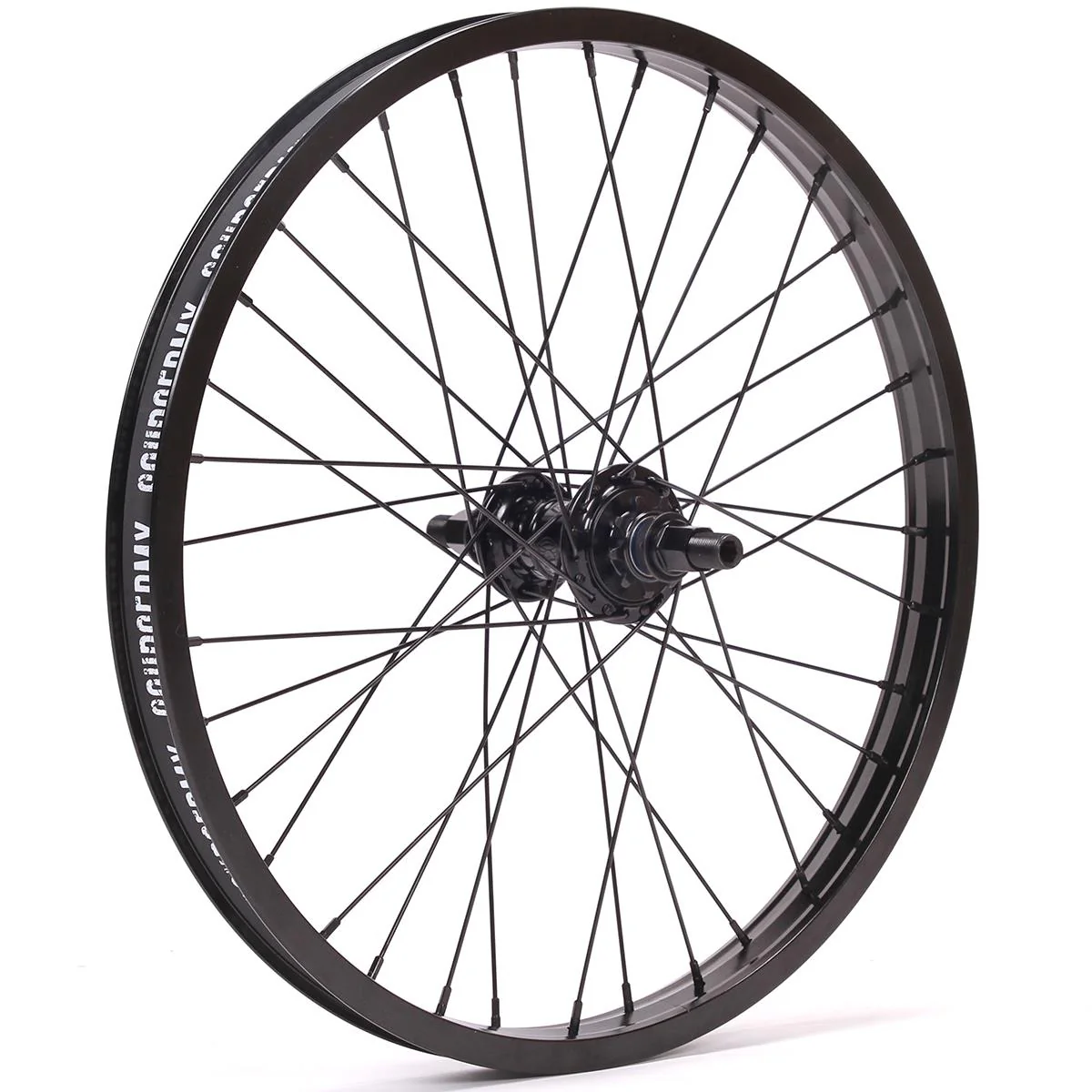 Profile Mini Male Cassette / Alienation Black Sheep Custom Rear Wheel - RHD - Image 2
