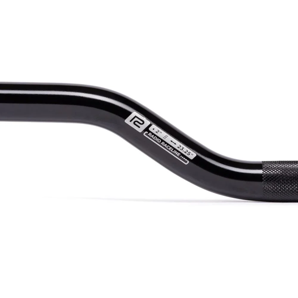 Radio Xenon Micro Race Handlebar - Black - 2" - Image 3