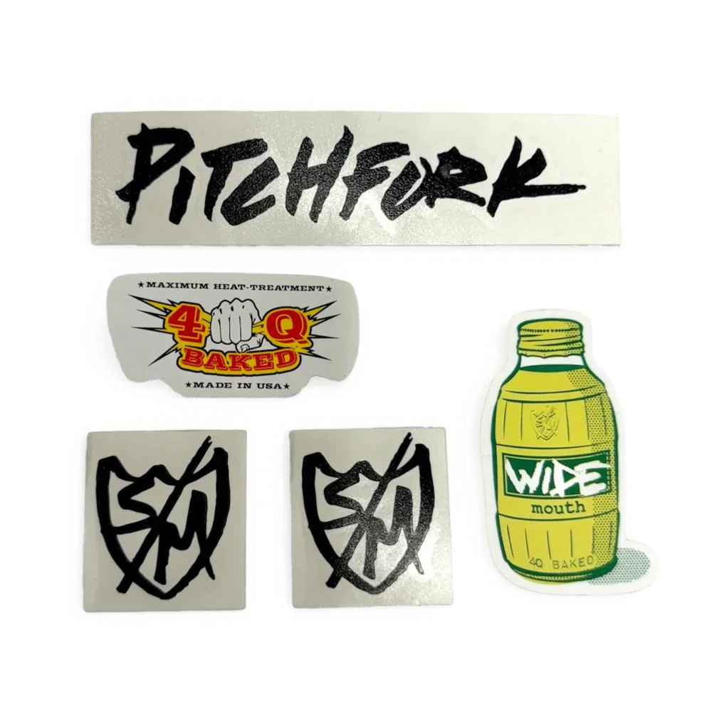 S&M Widemouth Fork Sticker Pack - Image 2