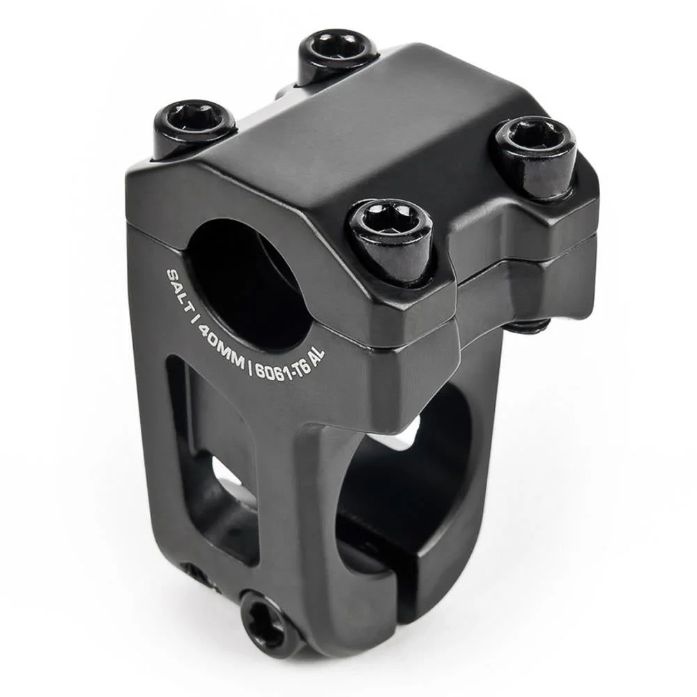 Salt Junior 1" Steerer Front Load Stem - Black - 40mm - Image 3