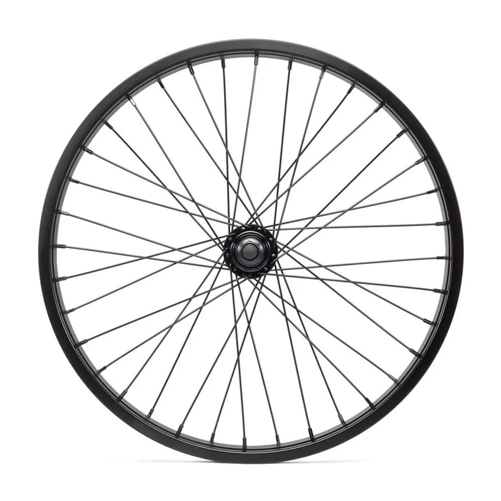 Salt Rookie Freewheel Rear Wheel - Black - Image 2