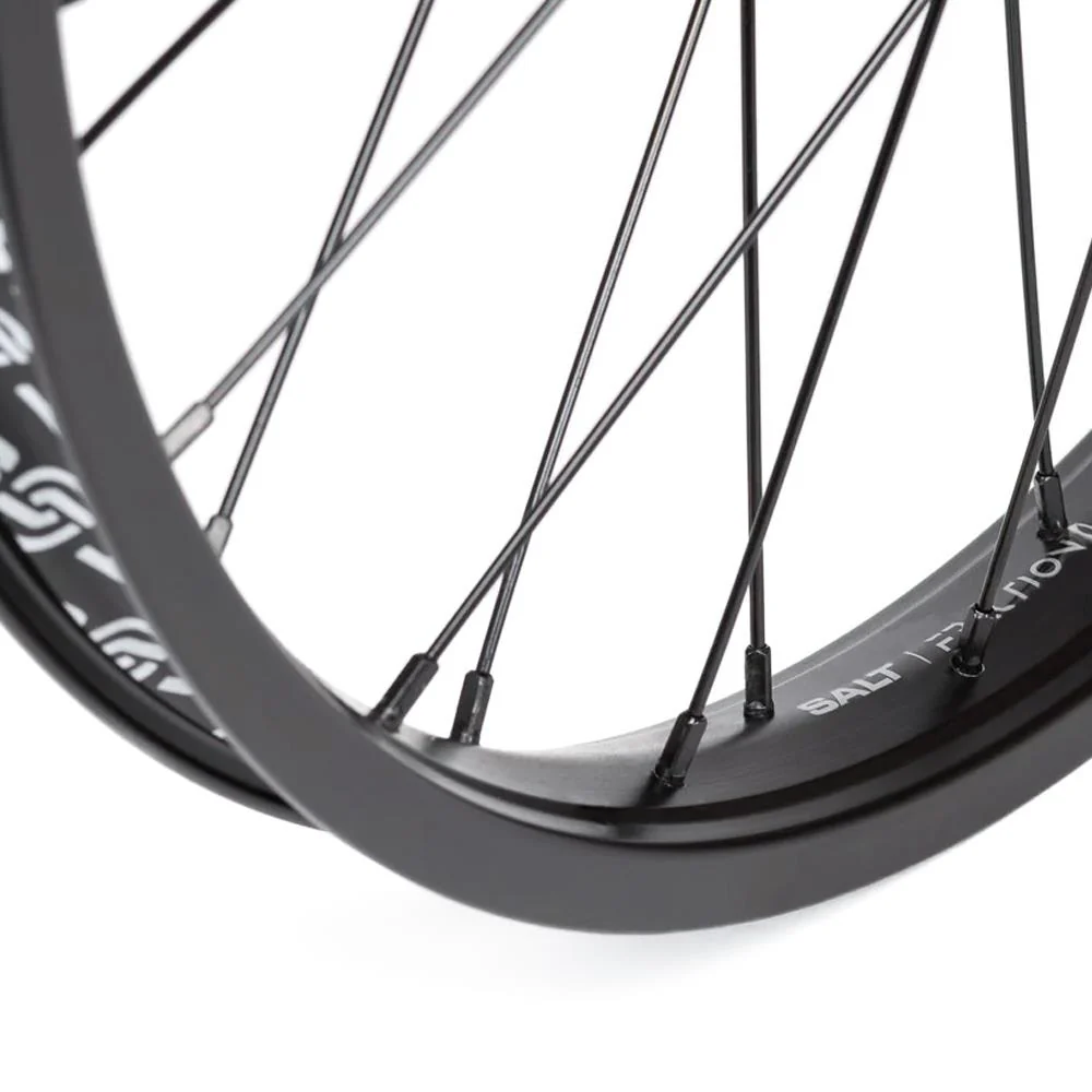 Salt Rookie Freewheel Rear Wheel - Black - Image 4