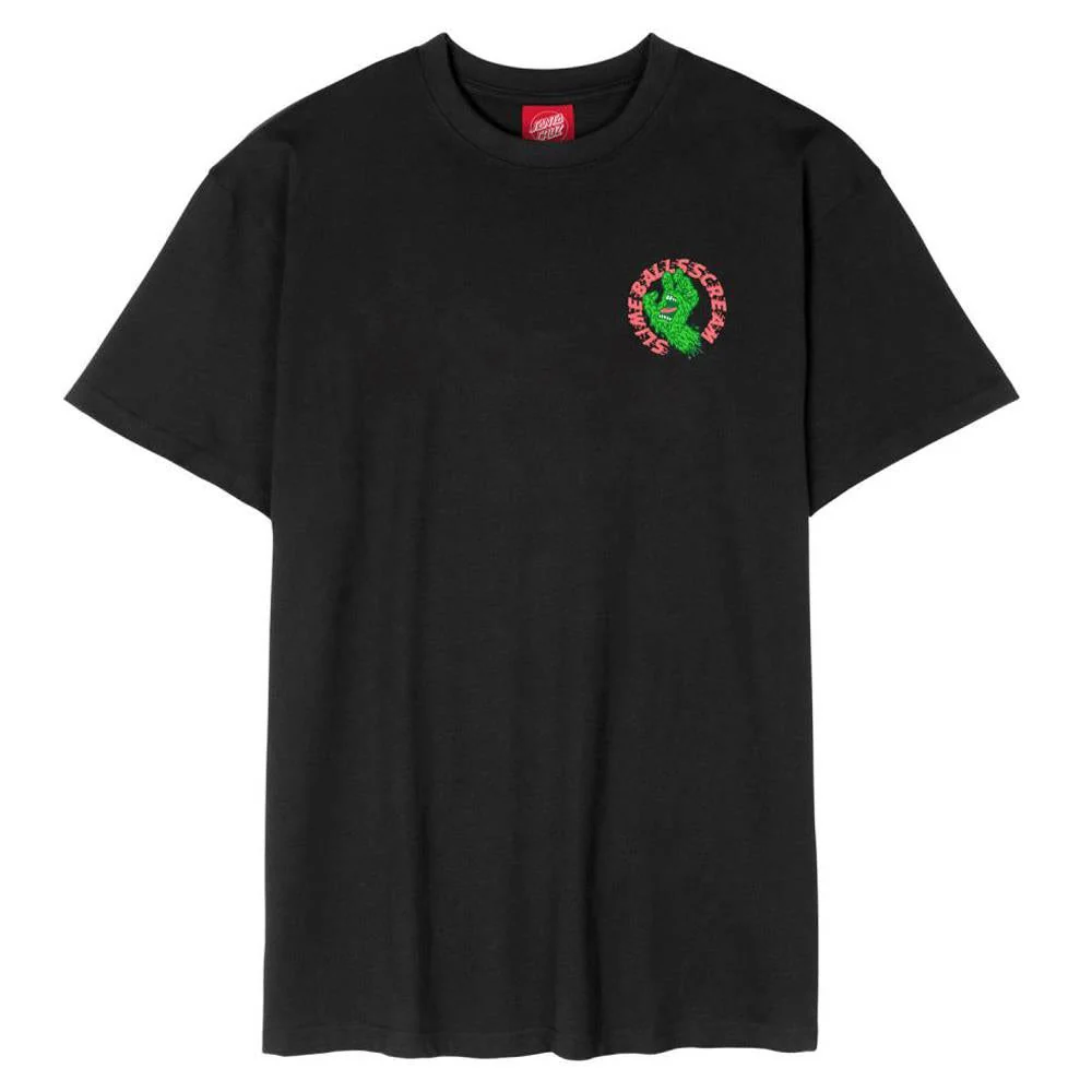 Santa Cruz SB Hand T-shirt - Black - Image 2