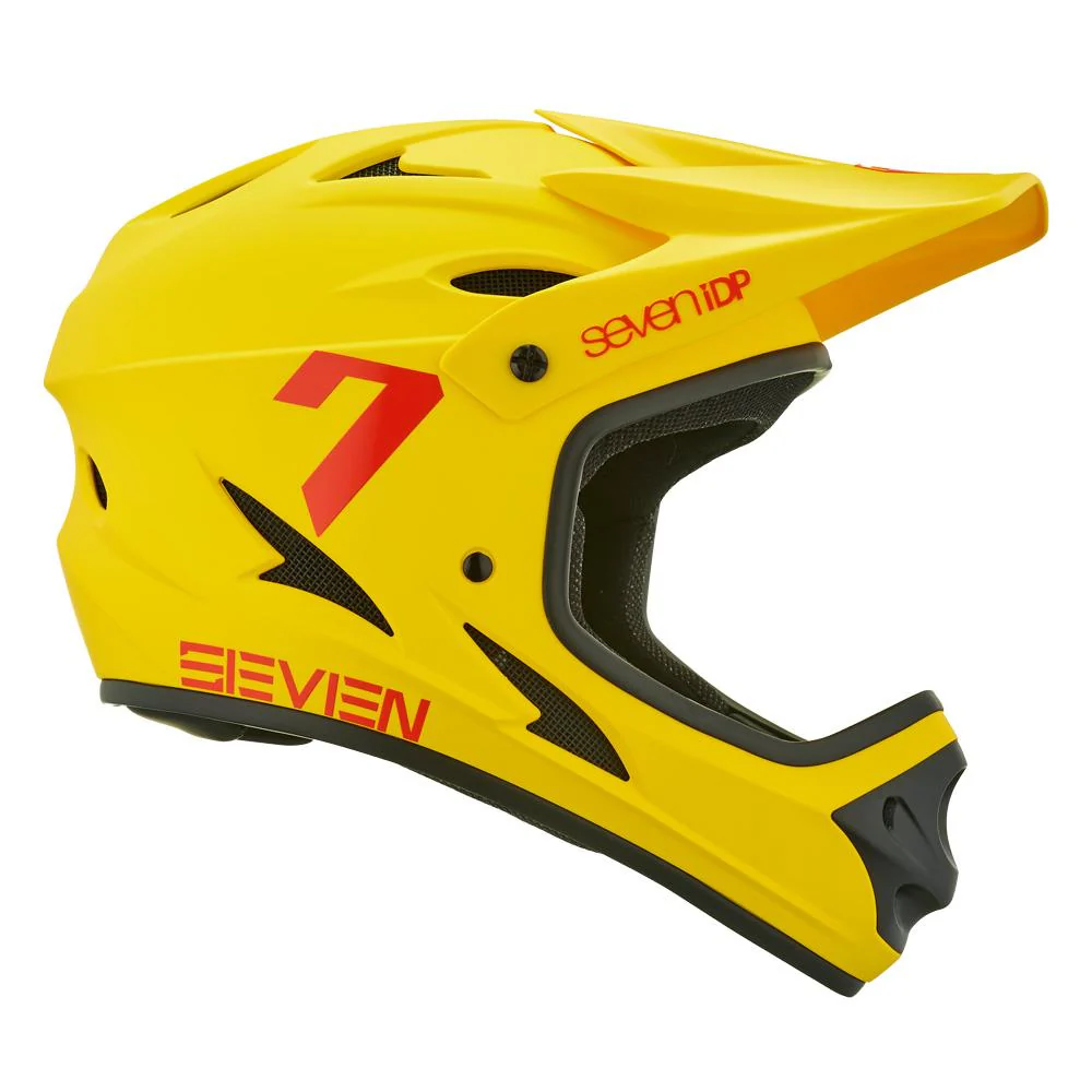 Seven iDP M1 2025 Helmet - Matt Yellow - Image 4