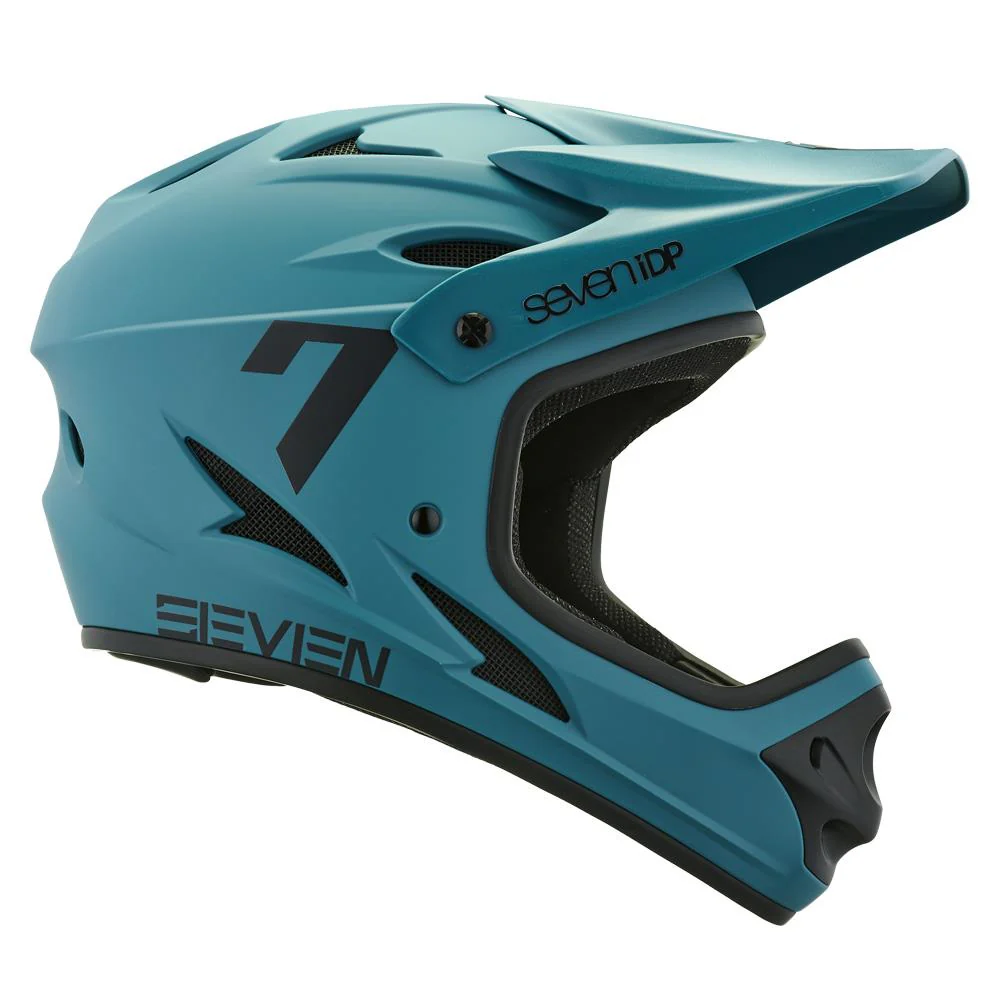 Seven iDP M1 2025 Youth Race Helmet - Matt Light Slate - Image 4