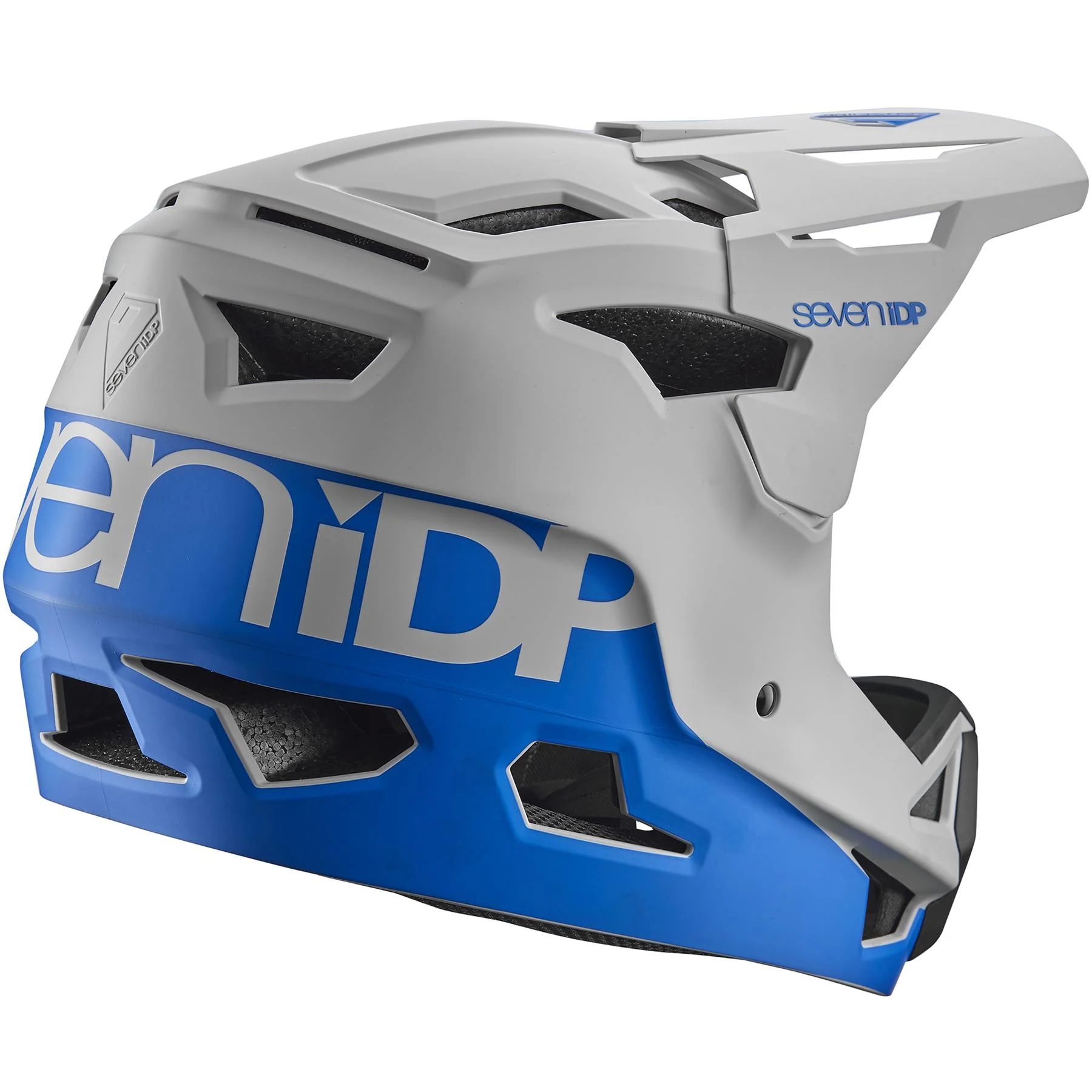 Seven iDP Project 23 ABS Race Helmet - White/Blue - Image 4