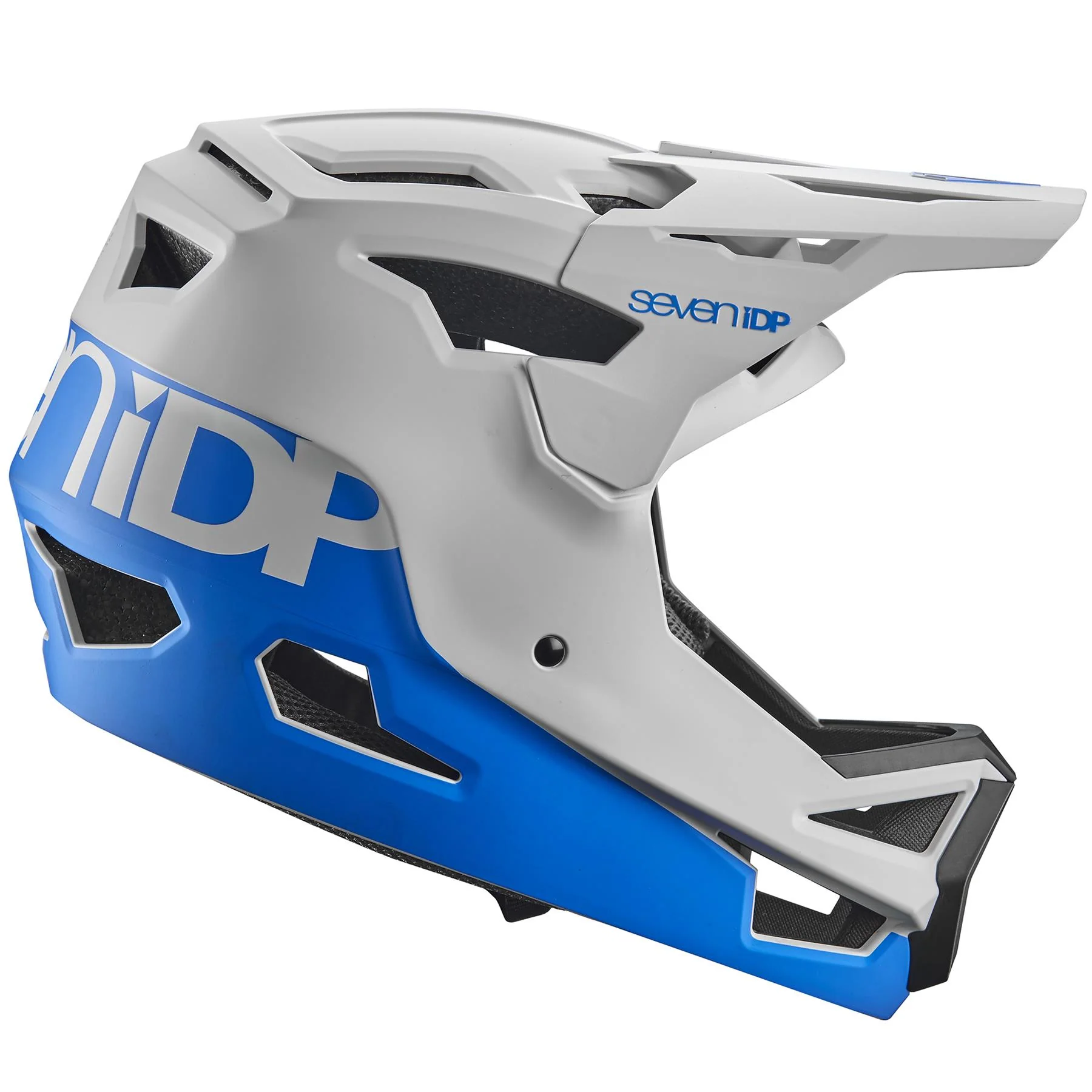 Seven iDP Project 23 ABS Race Helmet - White/Blue - Image 5