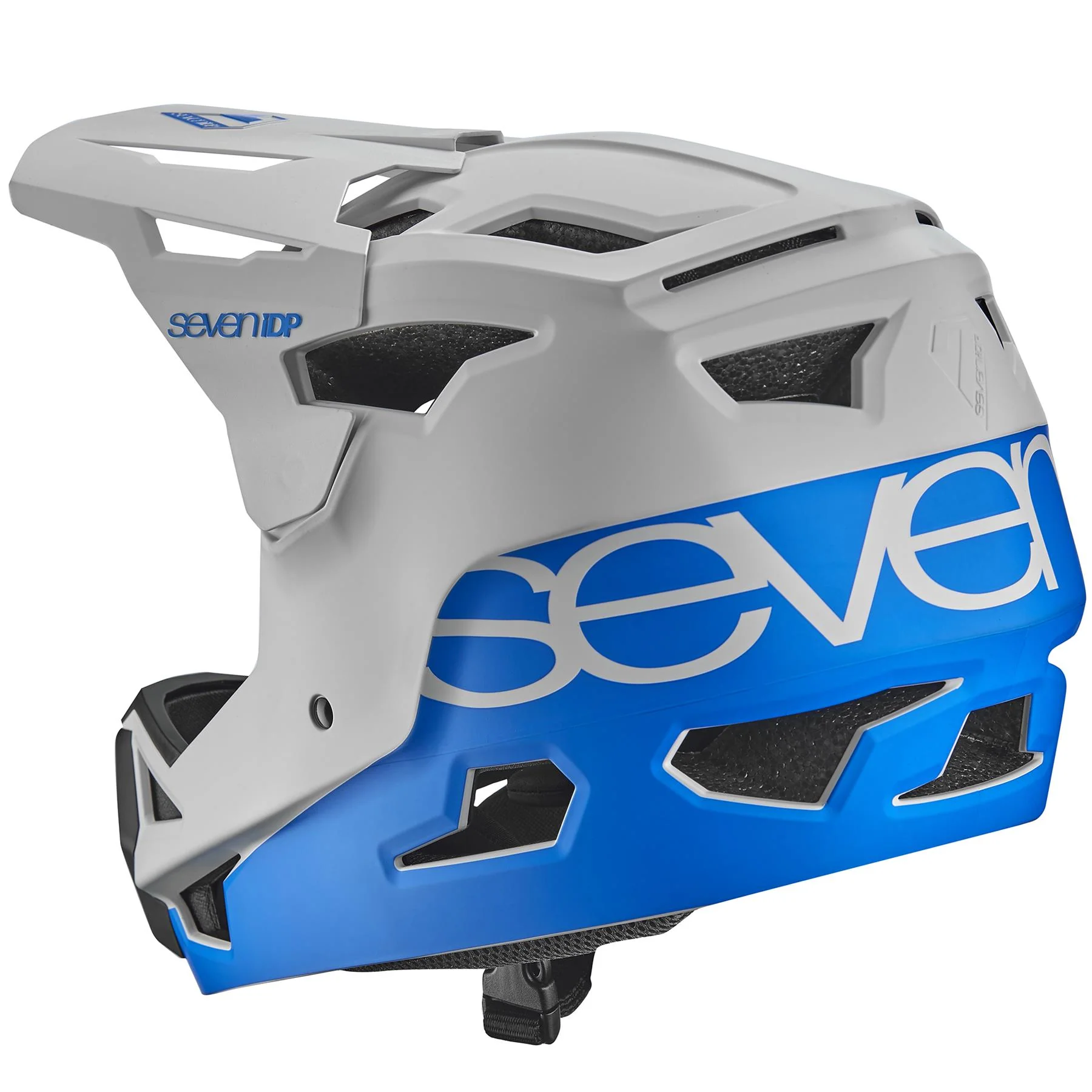 Seven iDP Project 23 ABS Race Helmet - White/Blue - Image 7