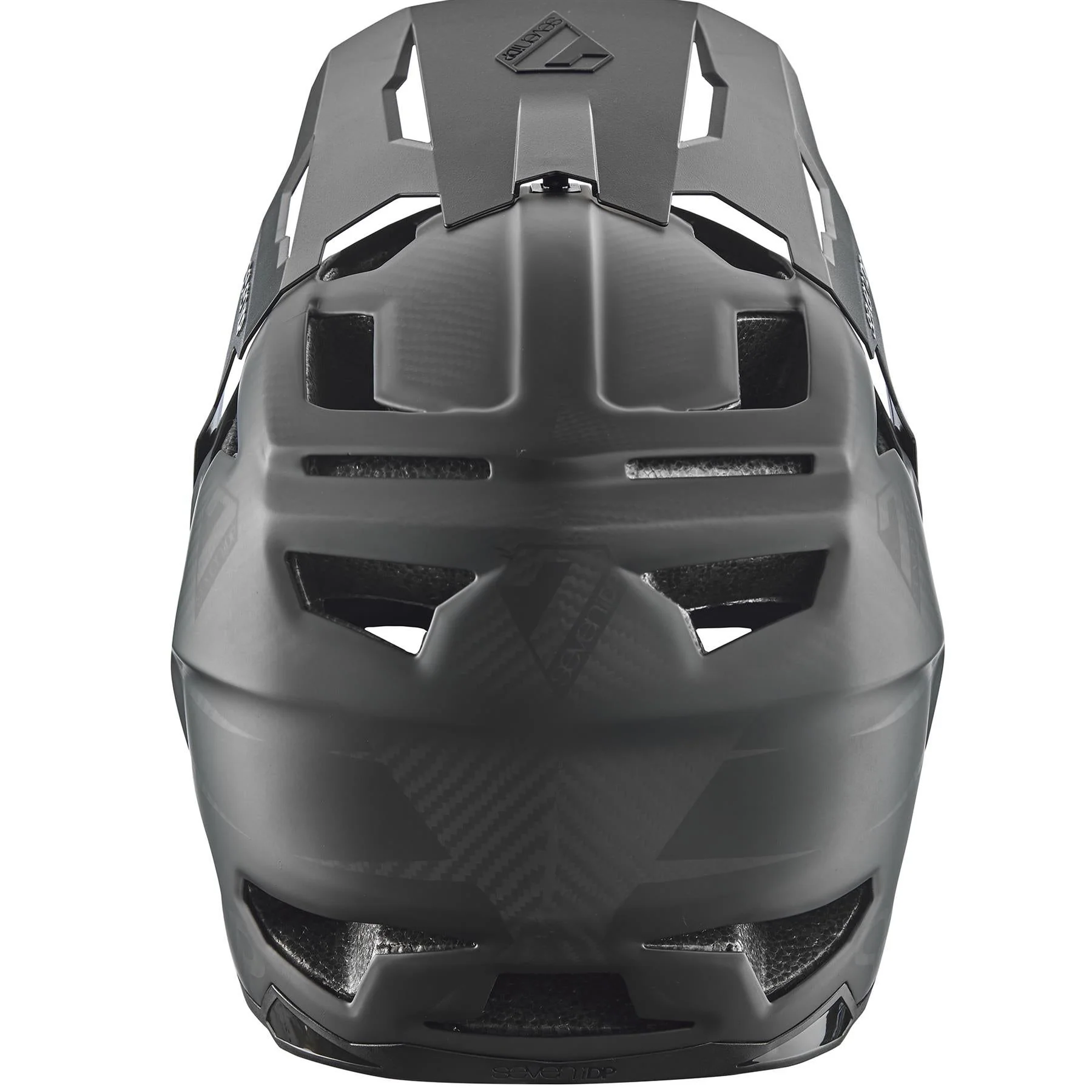 Seven iDP Project 23 Carbon Race Helmet - Black/Raw Carbon - Image 8