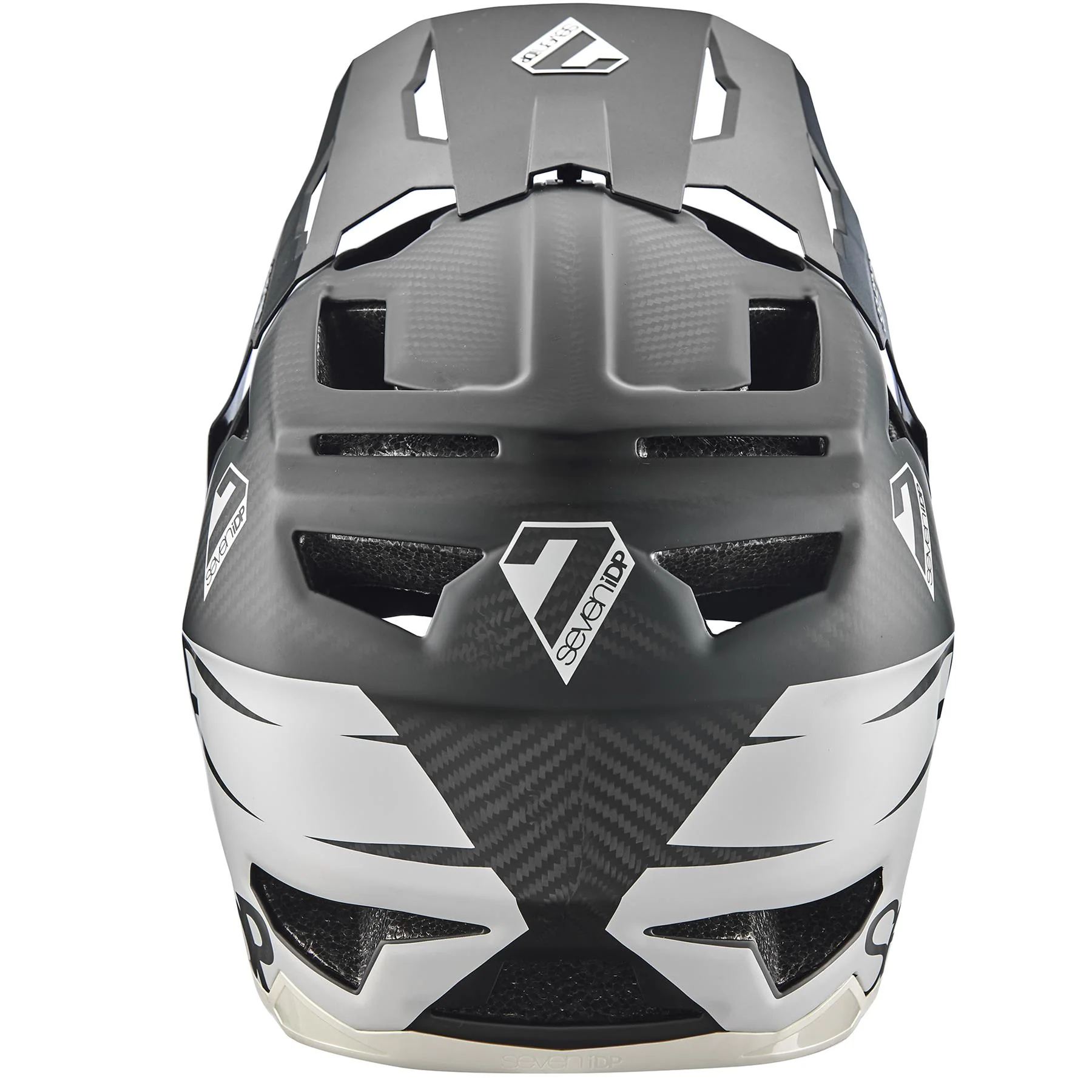 Seven iDP Project 23 Carbon Race Helmet - Cool Grey /Raw Carbon - Image 8