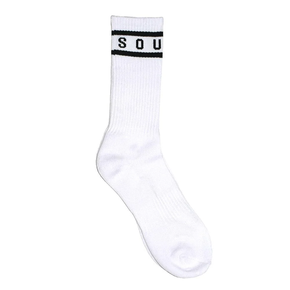 Source Adult Crew Socks - White - Image 4