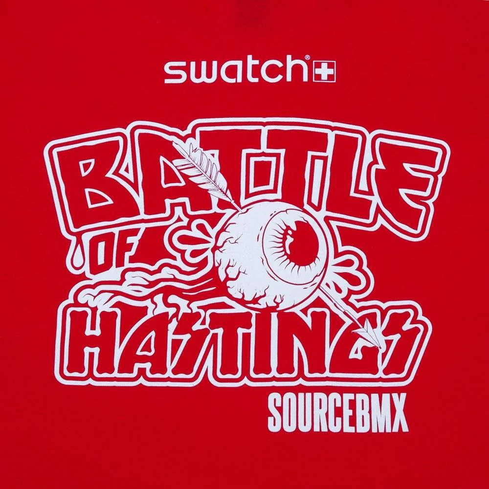 Source Battle Of Hastings 2023 T-Shirt - Red - Image 3