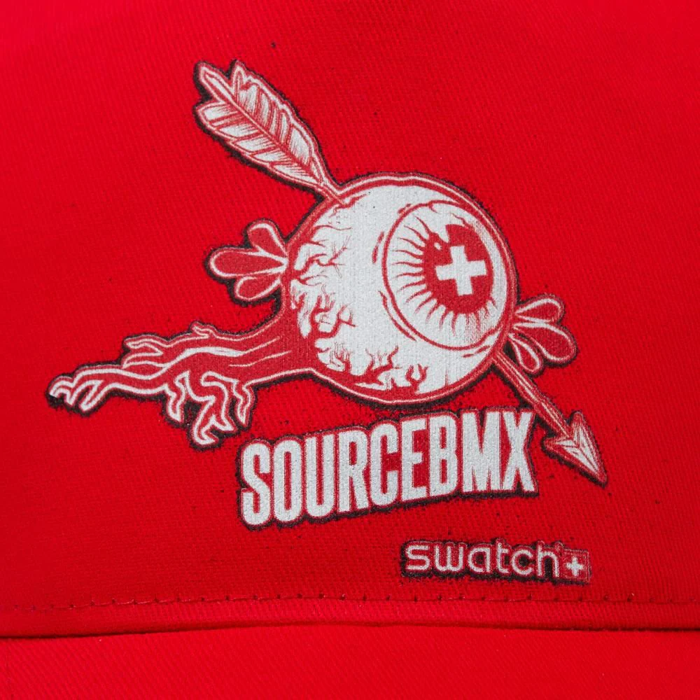 Source Battle Of Hastings 2023 Trucker Cap - Red/White - Image 2