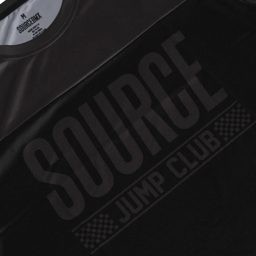Source BMX x Jump Club Practice Race Jersey - Black - Image 2