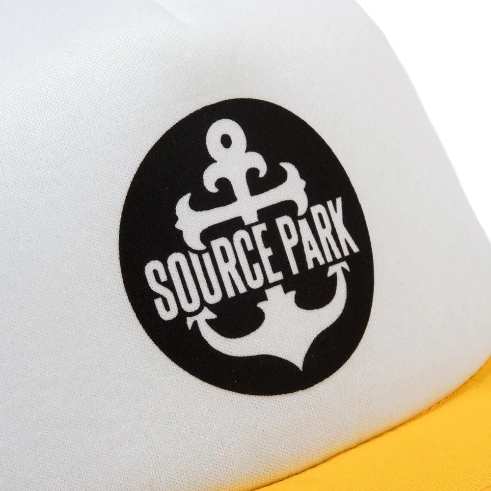 Source Park Trucker Hat - Sunflower/White - Image 2