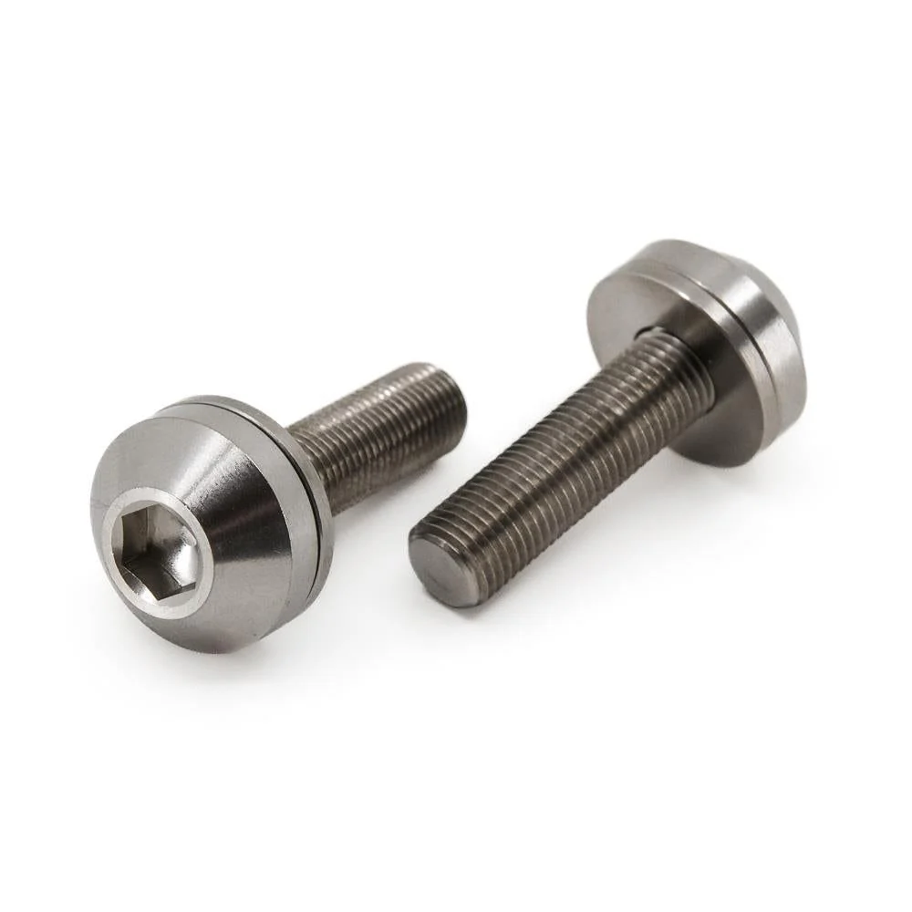 Source Titanium Female Flush Button Hub Bolts - Image 2