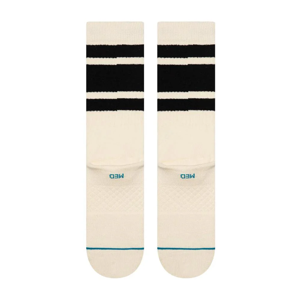Stance Boyd Cozy Crew Socks - Black White - Large - Image 3