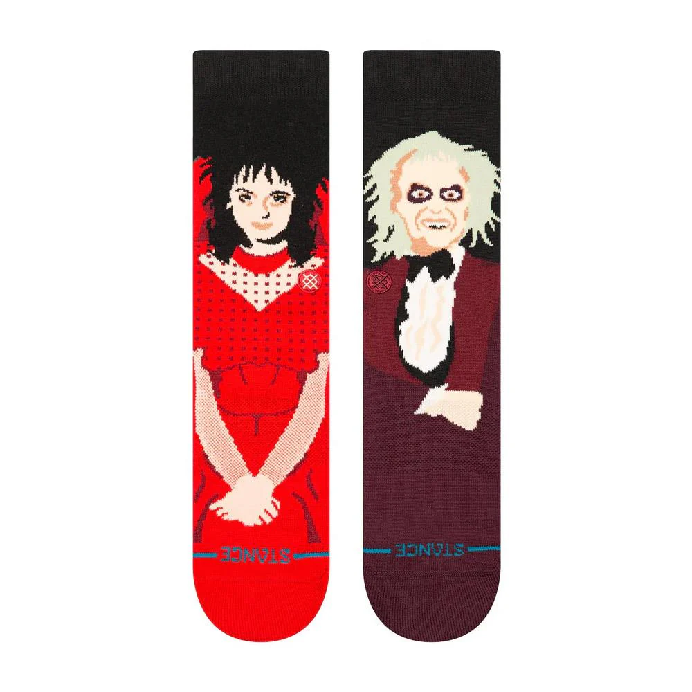 Stance Dearly Beloved Crew Socks - Maroon - Large - Image 2