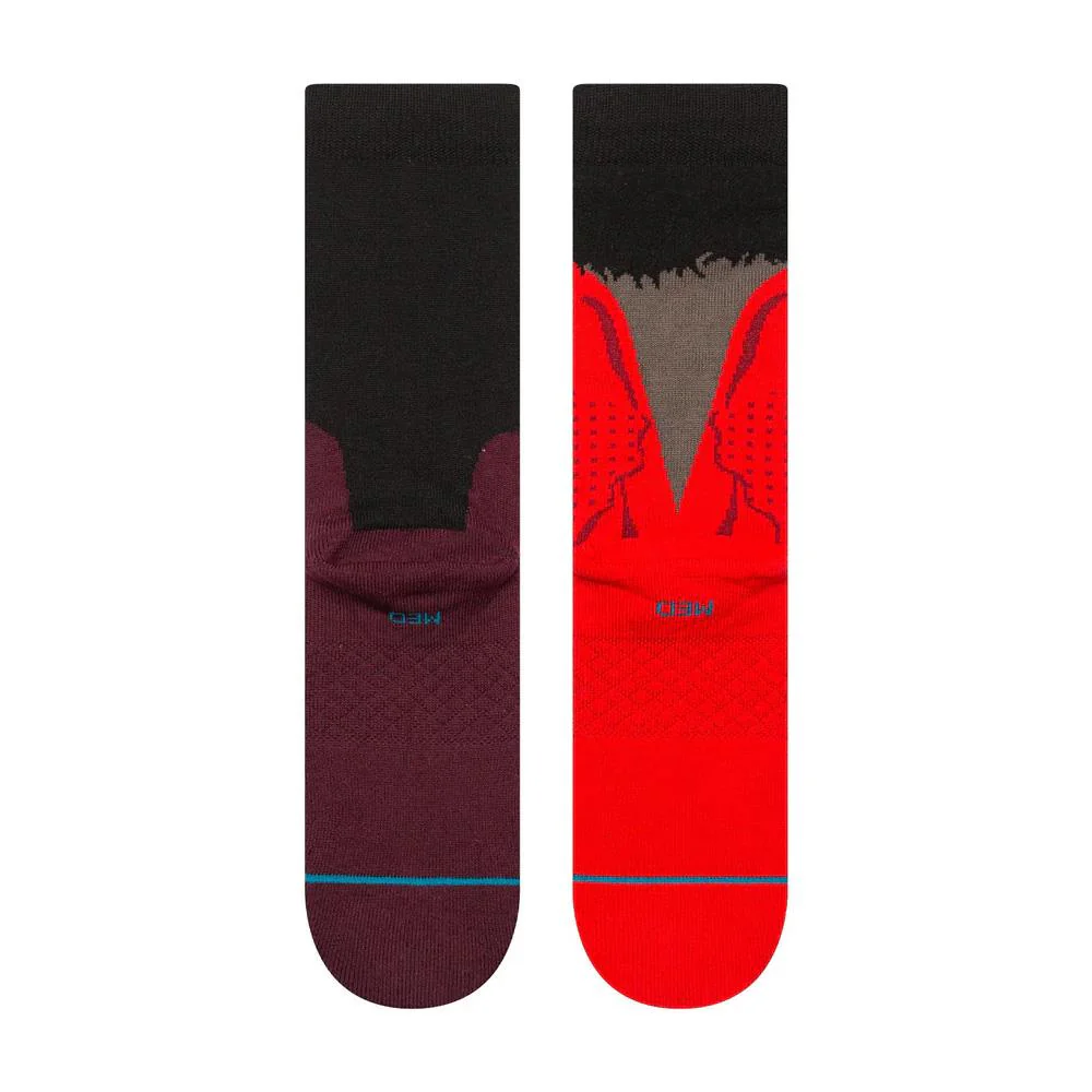 Stance Dearly Beloved Crew Socks - Maroon - Large - Image 3