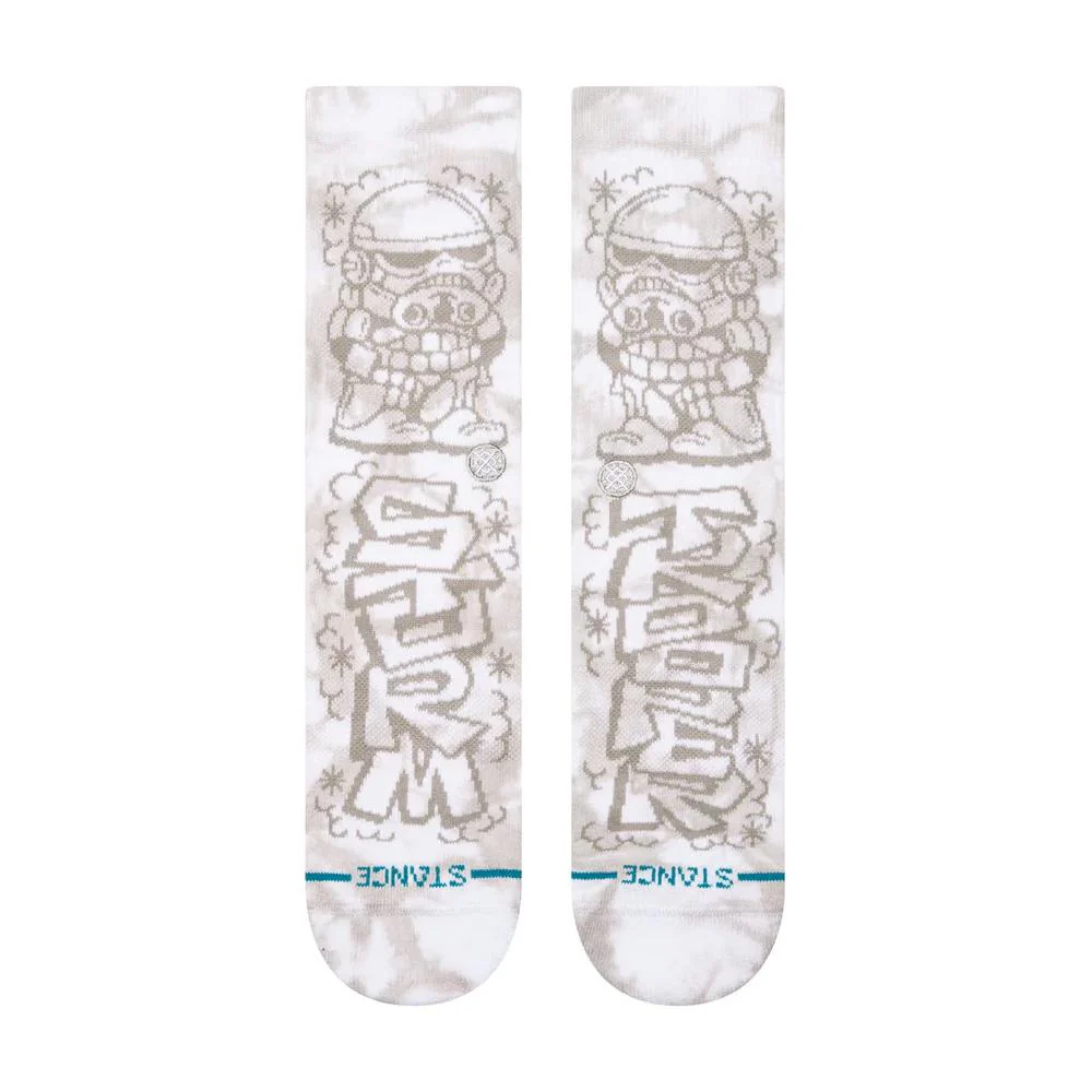 Stance DJ Trooper Crew Socks - White - Large - Image 2